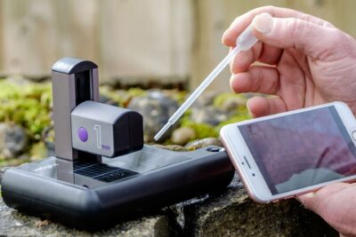 IoLight microscope in the field