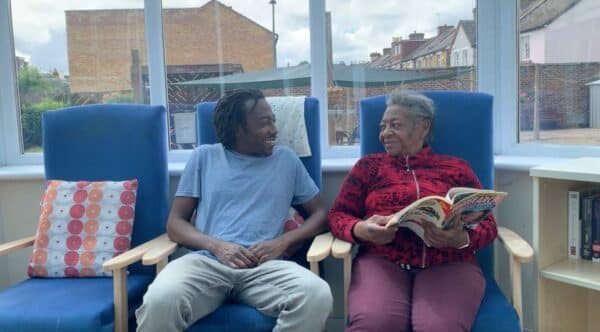 Photo of David Grey, Founder & CEO at GG Care with his grandma